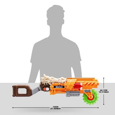 XSHOT Horror Fire Doomsday Blaster Toy Dart Blaster (with 16 Darts) by ZURU (LOCAL PICKUP ONLY)