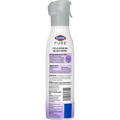 Clorox PURE Allergen Neutralizer Daily Air Spray Air Fresheners Nighttime Calm - 8oz: Non-Toxic, 1-Pack