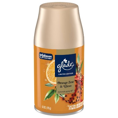 Glade Automatic Spray Air Freshener - Orange Zest & Clove - 6.2oz