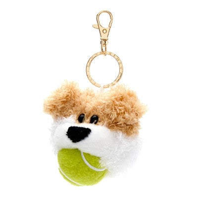 FAO Schwarz Cliqs Plush Puppy Keychain