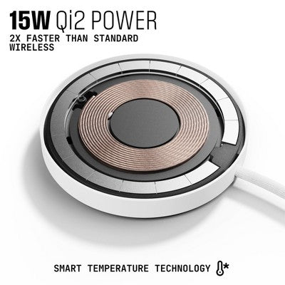 ohsnap! Snap Charge Qi2 Wireless Charger - White