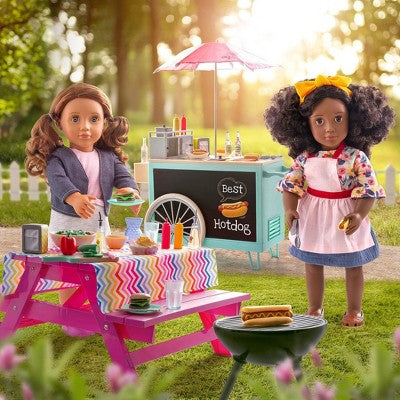 Our Generation Deluxe Accessory - Picnic Table Set