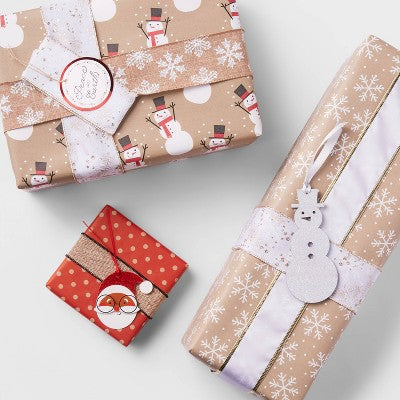 2" Woven Christmas Ribbon White 75ft - Wondershop