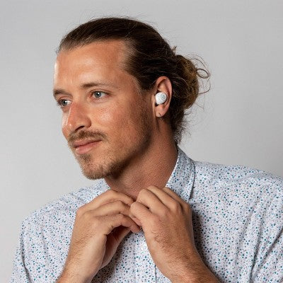 JLab GO Air True Wireless Bluetooth Earbuds - White