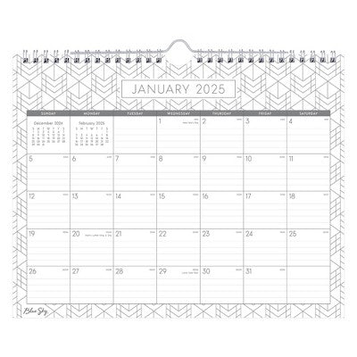 BlueSky 2025 Wall Calendar 11.02"x8.86" Arrows