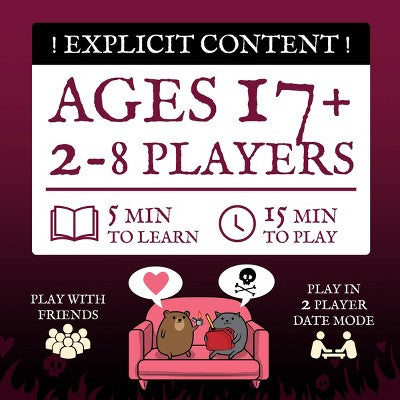 Exploding Kittens Horrible Couple Card Game