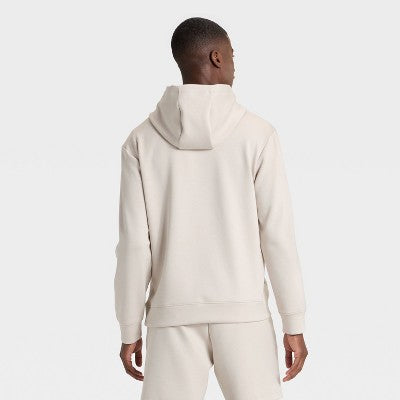 Men's Spacer Hoodie Sweatshirt - All In Motion Beige XXL
