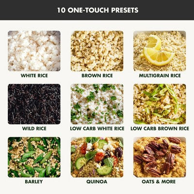 GreenPan Bistro Carb Reducing Rice Cooker Graphite