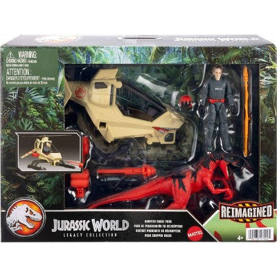 Jurassic World Legacy Collection Reimagined Chopper Chase Pack