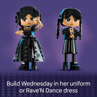 LEGO Wednesday Addams Figure and Buildable Toy Doll 76780