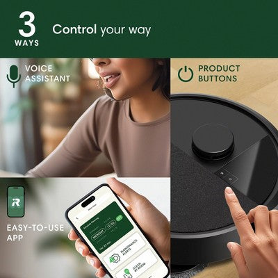 iRobot Roomba Plus 405 (G185) Combo Cordless Vacuum & Mop G185020 5.8" Cleaning Path Black (LOCAL PICKUP ONLY)