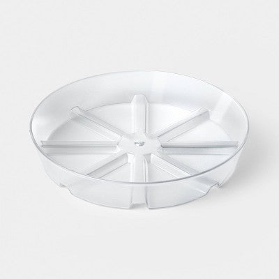 10" Clear Round Plastic Planter Saucer - Threshold