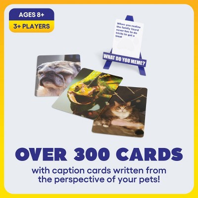 What Do You Meme? Family Pets Only Edition Card Game, Family Party Game