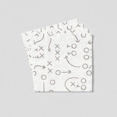 Printed Playbook 2-Ply Napkins - 40ct