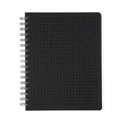Yoobi Evolve Journal 7"x9" Cross Stitch Charcoal Felt