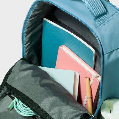 Signature Day Trip Backpack - Open Story Blue: Recycled Nylon, Water-Resistant