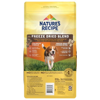 Nature's Recipe Freeze Dried Blend Chicken, Barley and Brown Rice Dog Food - 3.5lbs