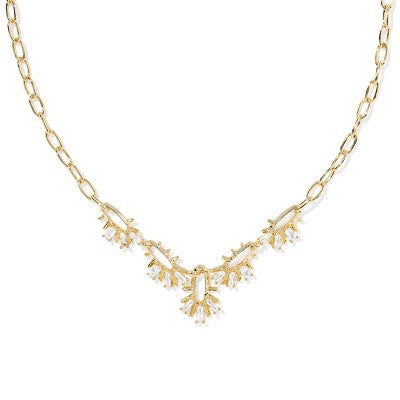 Kendra Scott Macie Statement Necklace - Silver