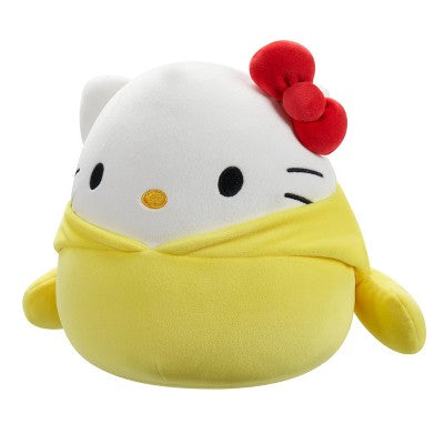 Hello Kitty 8" Squishmallows Plush in Pompompurin Hoodie