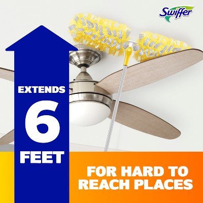 Swiffer Heavy Duty Megasize Duster Kit Lemon Scent - 9pc: Multipurpose, Multi-Surface (LOCAL PICKUP ONLY)