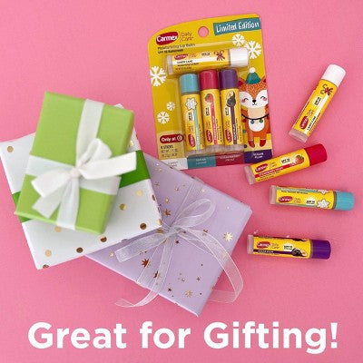 Carmex Daily Care Limited Edition Lip Balm Sticks - 4pk