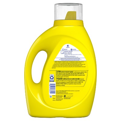 Tide Daybreak Fresh Simply Liquid Laundry Detergent 64 Loads - 84oz: Paraben-Free, Bleach-Free, Phosphate-Free, Spill-Resistant Lid