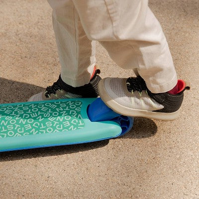 Jetson Gem Learn & Grow Kick 3-Wheel Kick Scooter - Blue/Green