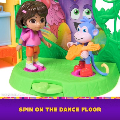 Dora Explore & Play Rainforest Casita Playset, Dora & Boots Figures, Furniture, Sound Fx (LOCAL PICKUP ONLY)