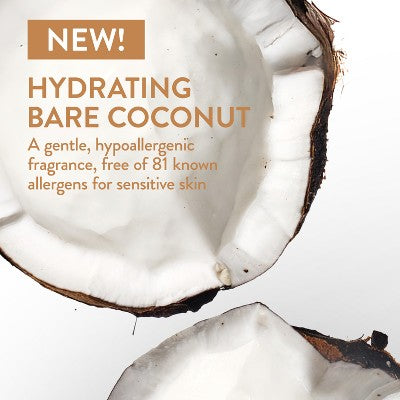 Native Sensitive Series Hypoallergenic Fragrance 24-Hour Hydrating Body Wash - Bare Coconut - 18 fl oz: Paraben-Free, Sulfate-Free