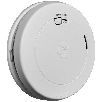 First Alert Alarm Smoke DC10 SM210CO400: 10-Year Smoke & Carbon Monoxide Detector, Battery Operated, White, 2-Pack