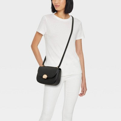 Flap Crossbody Bag - A New Day Black