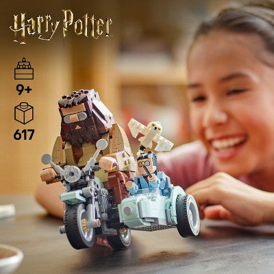 LEGO Harry Potter Hagrid & Harry's Motorcycle Ride Building Toy 76443