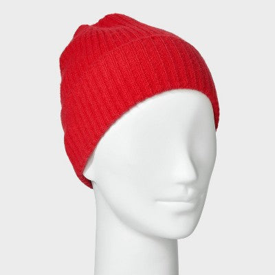 Essential Cuffed Beanie - Universal Thread Red