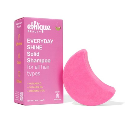 EthiqueBeauty Everyday Shampoo Bar for soft, shiny hair with Coconut Oil: 3.88 oz, Shampoo, All Hair Types