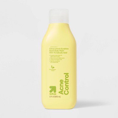 Salicylic Acid Acne Control Body Wash - Citrus Lime & Sunshine - 22 fl oz - up&up