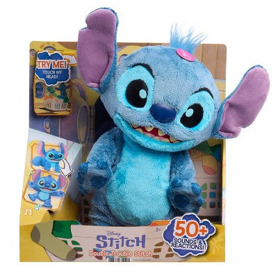 Disney Stitch Double Trouble Interactive Plush