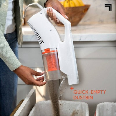 Sharper Image Powerslim Corded Handheld and Stick Vacuum White (LOCAL PICKUP ONLY)