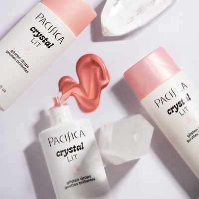 Pacifica Crystal Lit Glowy Glisten Drops - 1 fl oz