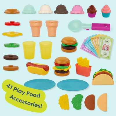 B. toys Good-to-Go Food Truck Pop-Up Tent - 43pc Indoor Play Tent for Toddlers