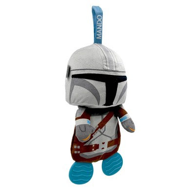 Star Wars Mandalorian Teether Feet Blanky Toy: Emotional Development, Sensory Development, Fine Motor Skills