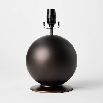 Black Metal Base - Threshold designed with Studio McGee