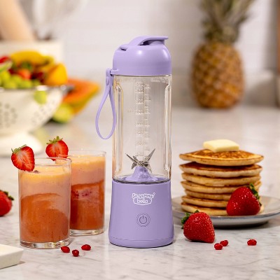 So Yummy by bella To-Go Portable Blender Lavender: Personal Smoothie Blender, 16oz, Dishwasher-Safe, 70W, 1 Speed