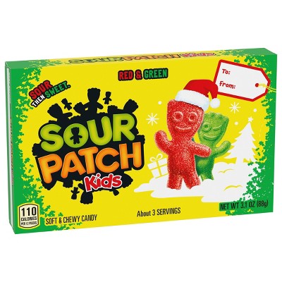 SOUR PATCH KIDS Christmas Theater Box Candy - 3.1oz