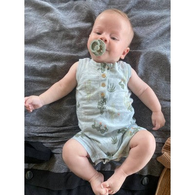 Bibs Boheme Latex Pacifier - 6-18m - Size 2 - 2pk - Sage/Cloud