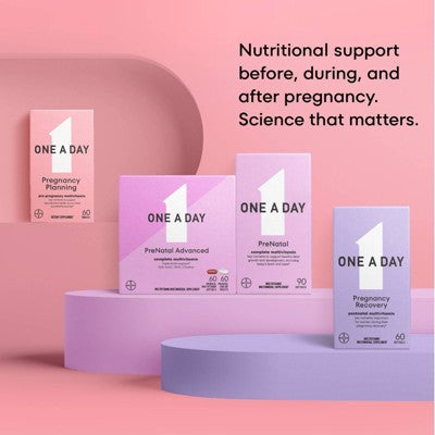 One A Day Pregnancy Planning Vitamin Tablet - 60ct