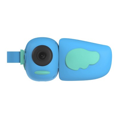 GEMS Kids Video Camera - Blue: 3 Megapixels, Automatic Focus & On/Off, 720p HD Video Recording