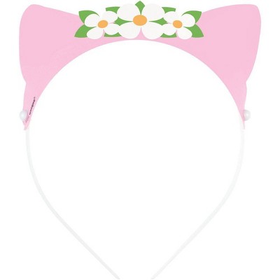 4ct Gabby's Dollhouse Paper Headbands Glitter