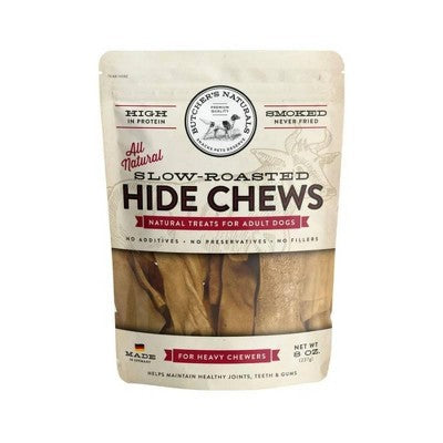 Butcher's Naturals Beef Flavor Rawhides Dog Treats - 8oz