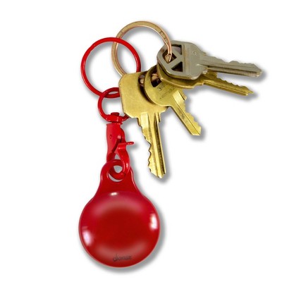 Sonix Apple AirTag Cover - Jelly Red: Polycarbonate Keychain Accessory Case