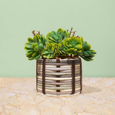 Lifelines FlowCrafts- Cord-Wrapped Planters